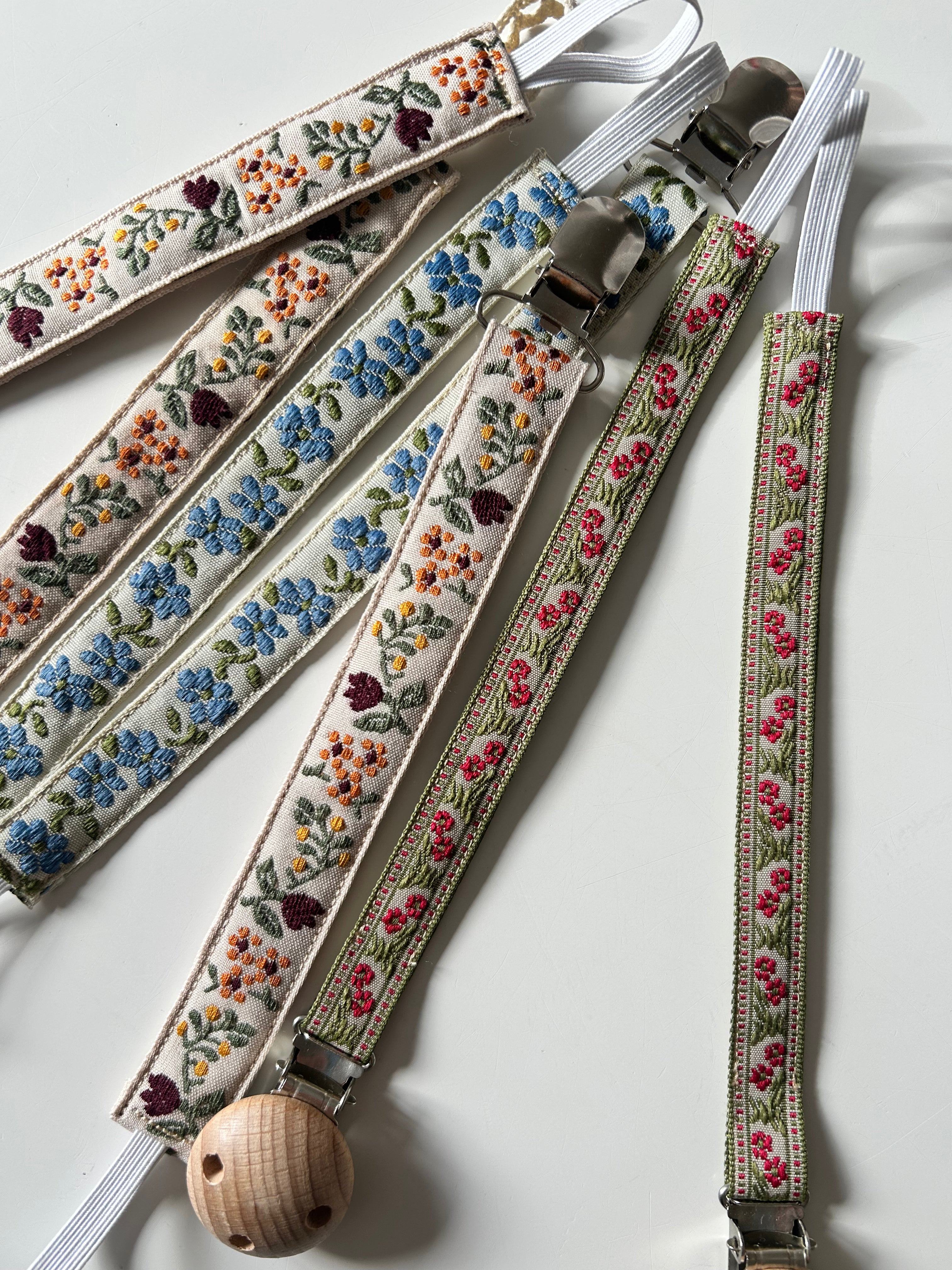 Autumn Bloom - Pacifier Clip